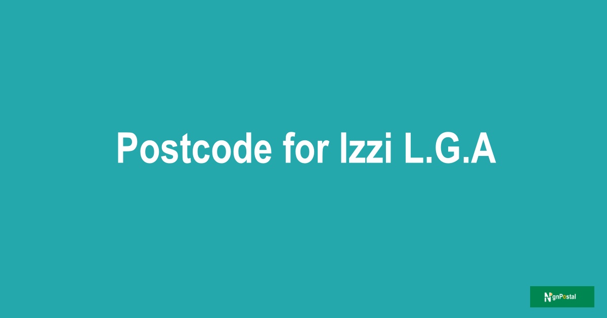 Izzi Postcode