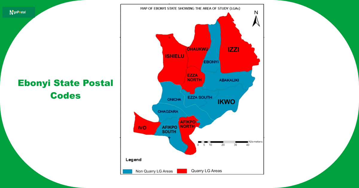 Nigeria Postal Code Ebonyi State