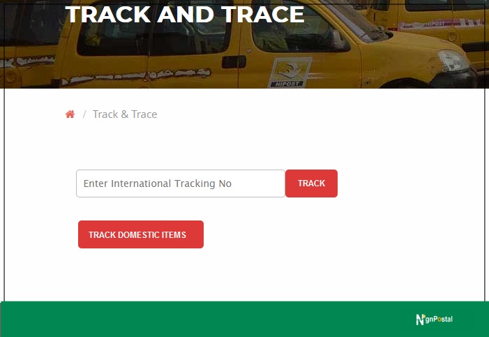 NIPOST Tracking