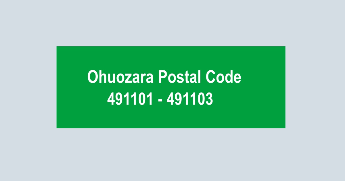 Postal Codes For Ohaozara