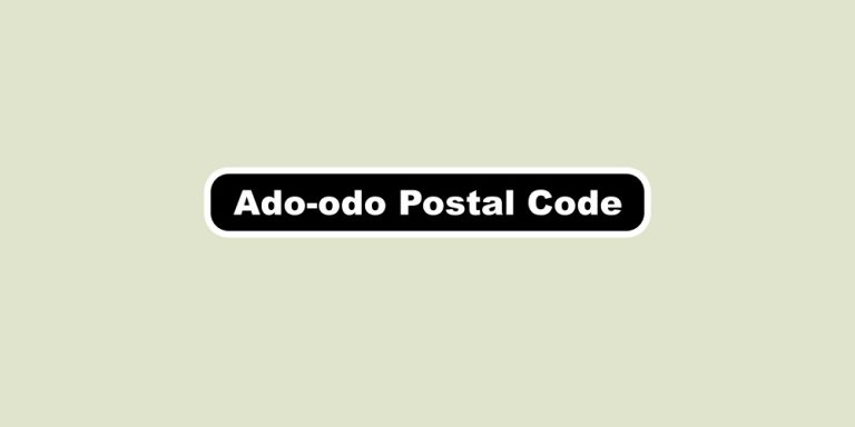 Ado-odo Postal Code