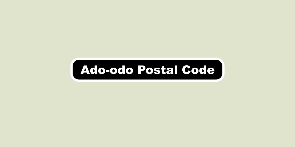 Ado-odo Postal Code