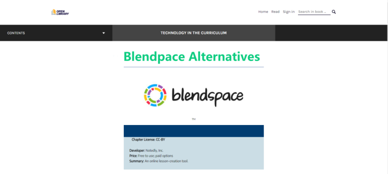 Blendspace Alternatives