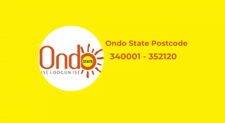 Ondo State Postcode
