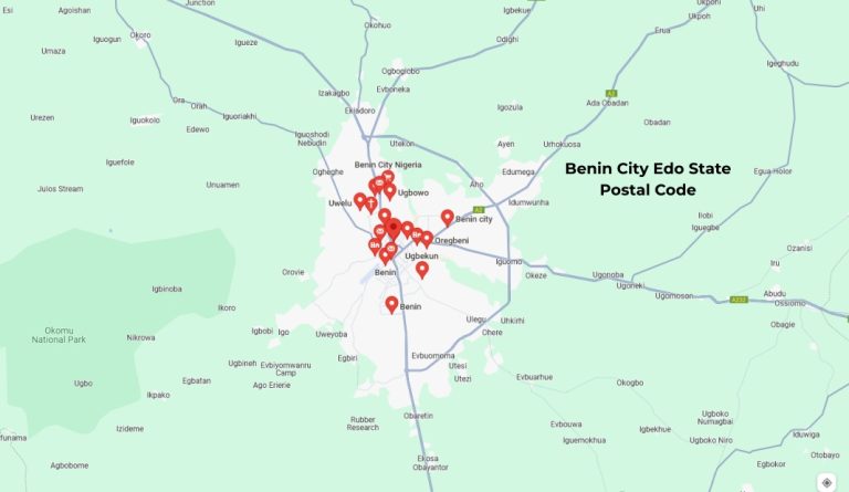 Benin City Edo State Postal Code