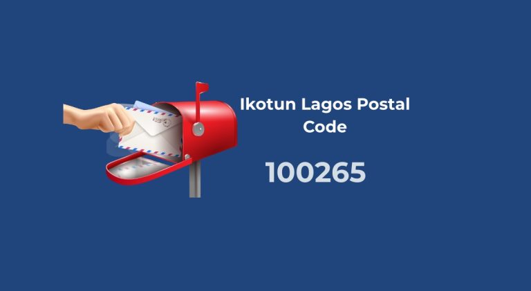 Ikotun Lagos Postal Code