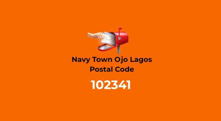 Navy Town Ojo Lagos Postal Code