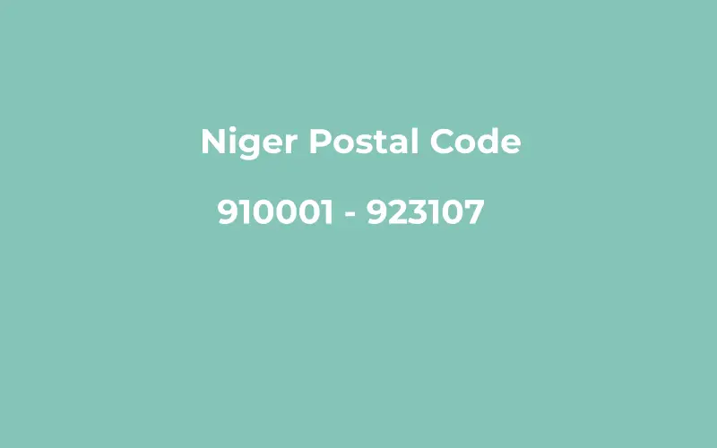 Niger Postal Code