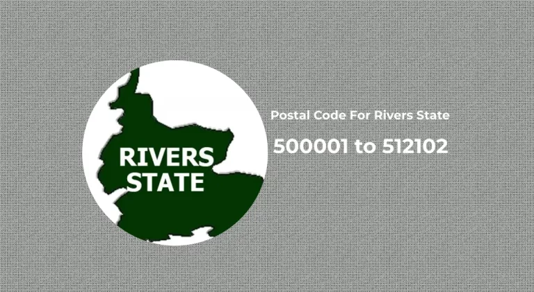 Postal Code For Rivers State Nigeria