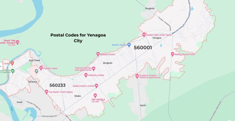 ZIP/Postal Code for Yenagoa