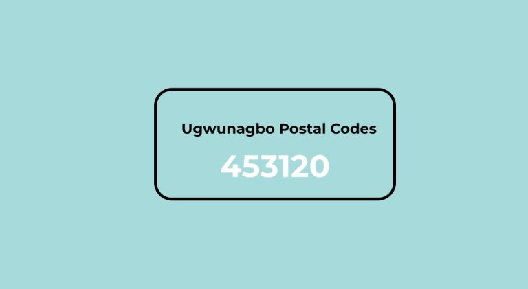 Ugwunagbo Postal Codes