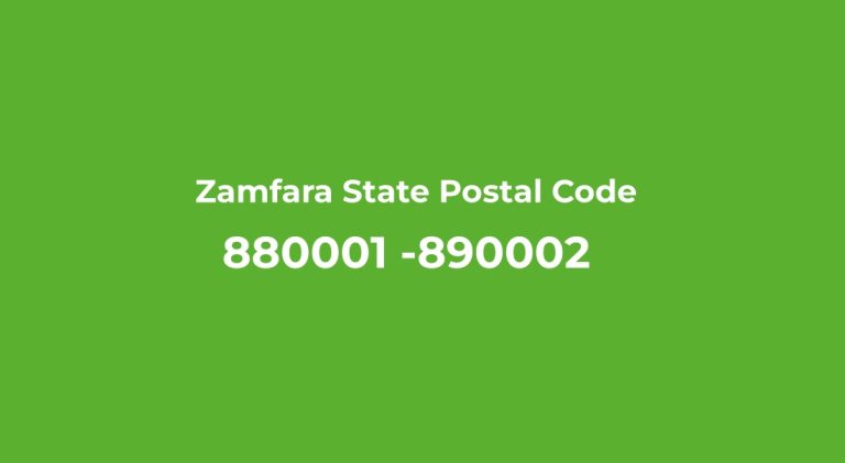 Zamfara Postal Code