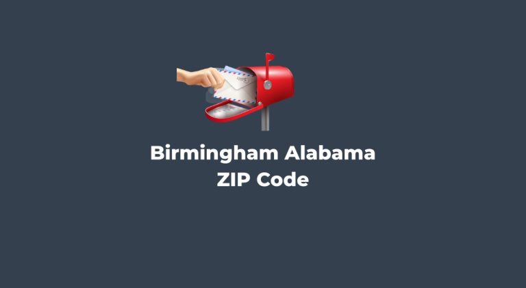 Birmingham Alabama ZIP Code