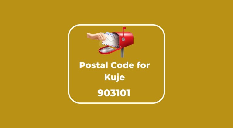 Postal Code of Kuje