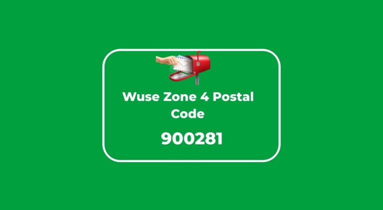Wuse Zone 4 Postal Code