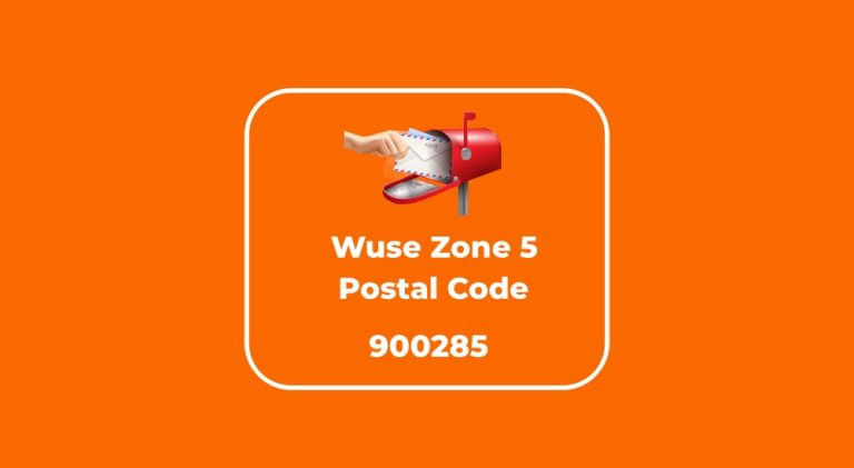 Wuse Zone 5 Postal Code