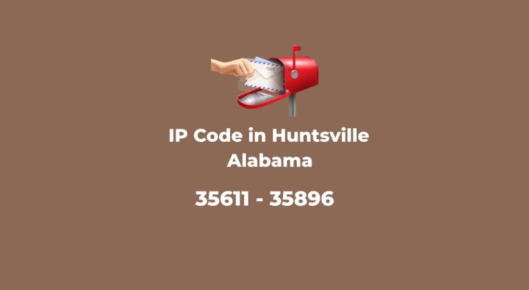ZIP Code in Huntsville Alabama