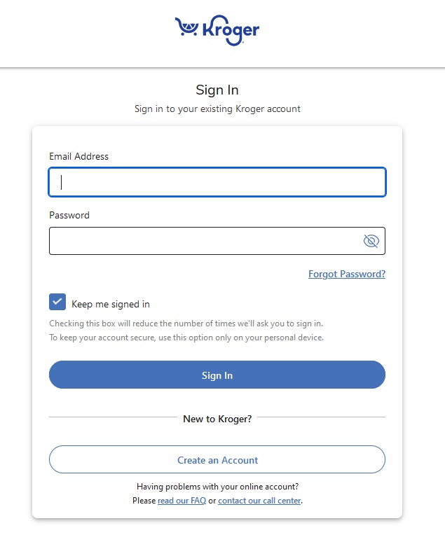 How to Delete Your Online Kroger Account