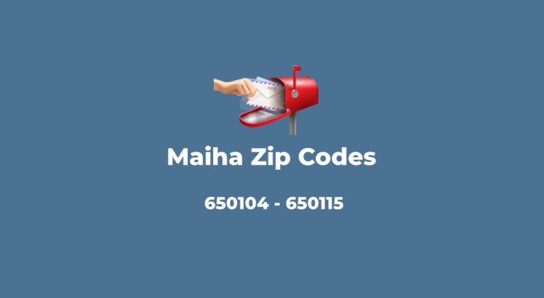 Maiha Zip Code