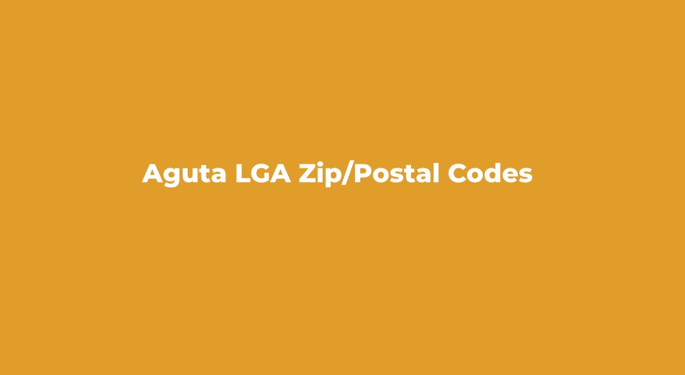Aguta LGA Postal Codes